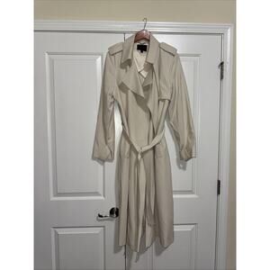 New Women's Banana Republic Trench Coat Jacket- Large NWOT